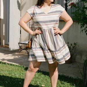 Striped summer dress